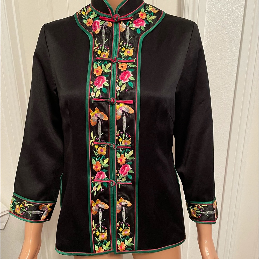 BEAUTIFUL VINTAGE JAPANESE KIMONO TOP/JACKET EXCELLENT CONDITION